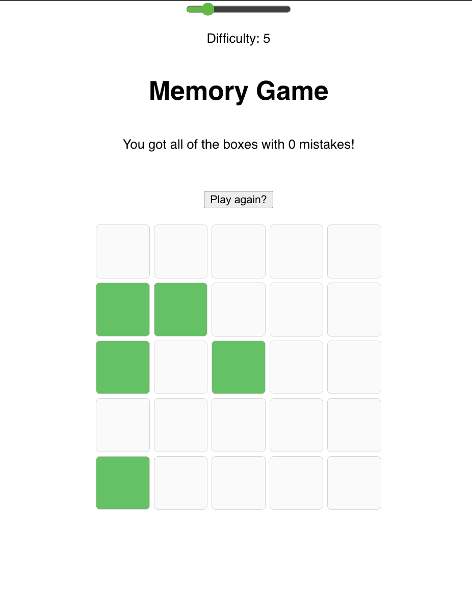 Memory Game